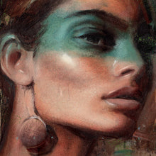 Load image into Gallery viewer, Blue mask of strength