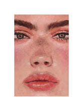 Afbeelding in Gallery-weergave laden, Freckles art print by Hercules, 12x16 inch with white border