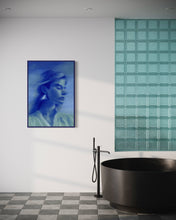 Load image into Gallery viewer, modern painting of a blonde woman colorful portrait contemporary style for luxury interior