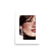 Afbeelding in Gallery-weergave laden, Pearl Drop art print mockup, 12x16 inch matte poster