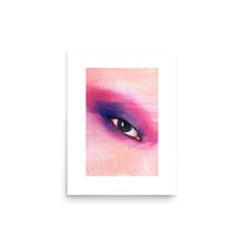 Load image into Gallery viewer, Violet Shadow art print mockup, 12x16 inch matte poster