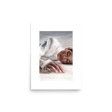Load image into Gallery viewer, Quiet Hour art print mockup, 12x16 inch matte poster