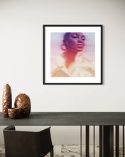 Load image into Gallery viewer, blm strong colorful painting of a beautiful black woman, rainbow colorful wall art