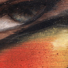 Load image into Gallery viewer, Sunset Shades, close-up detail of the brushwork in the original oil painting by Hercules
