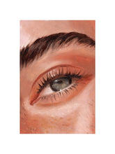 Afbeelding in Gallery-weergave laden, The gaze art print by Hercules, 12x16 inch with white border