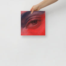 Load image into Gallery viewer, Eyes in red and blue (print)
