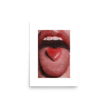 Afbeelding in Gallery-weergave laden, Heart Candy art print mockup, 12x16 inch matte poster