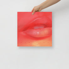 Load image into Gallery viewer, Lips in red and orange (print)