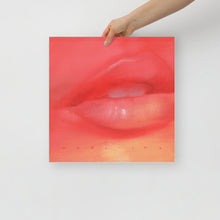 Afbeelding in Gallery-weergave laden, Lips in red and orange (print)